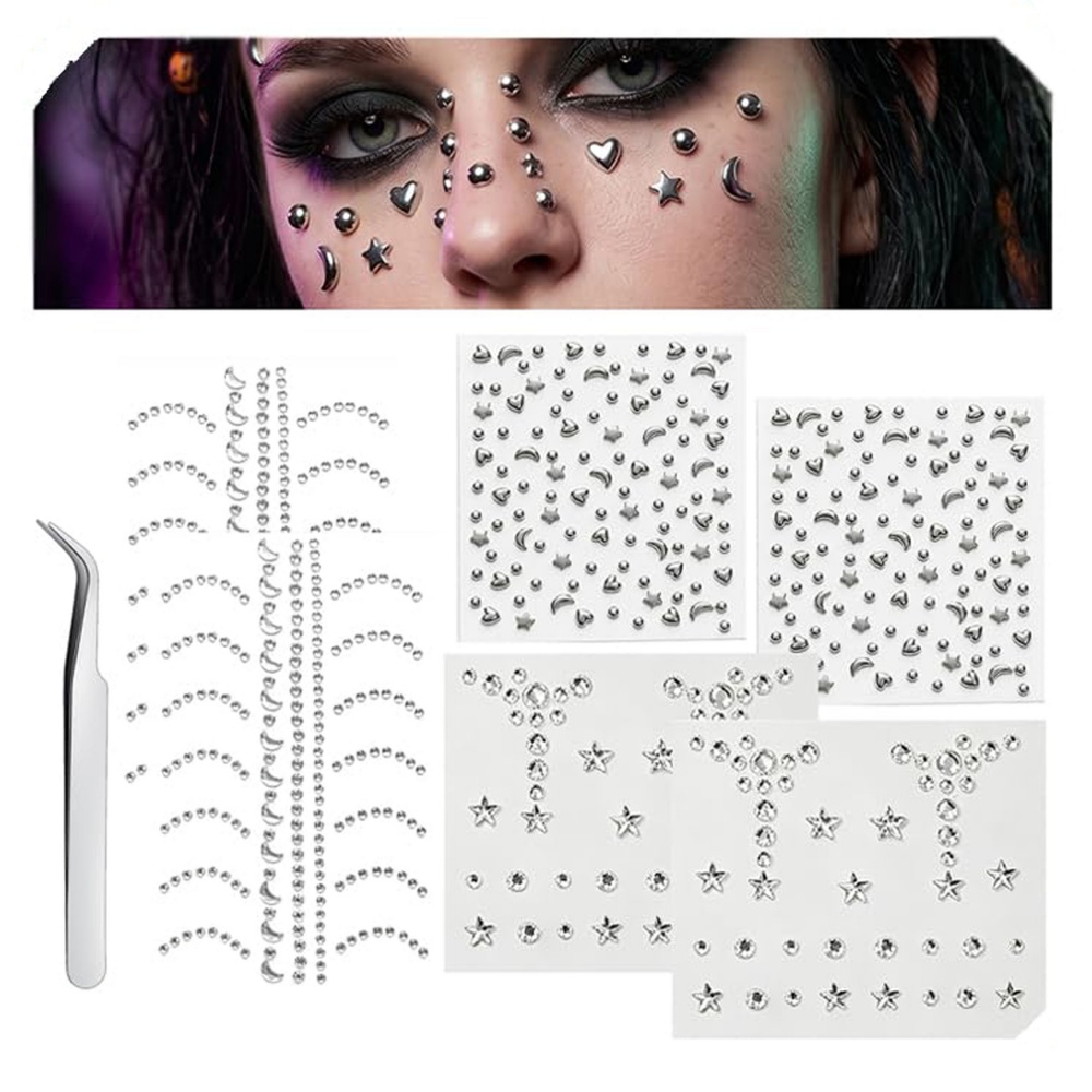 Body Jewelry Nose - Sahte Piercing Topları Burun Çivisi Sahte