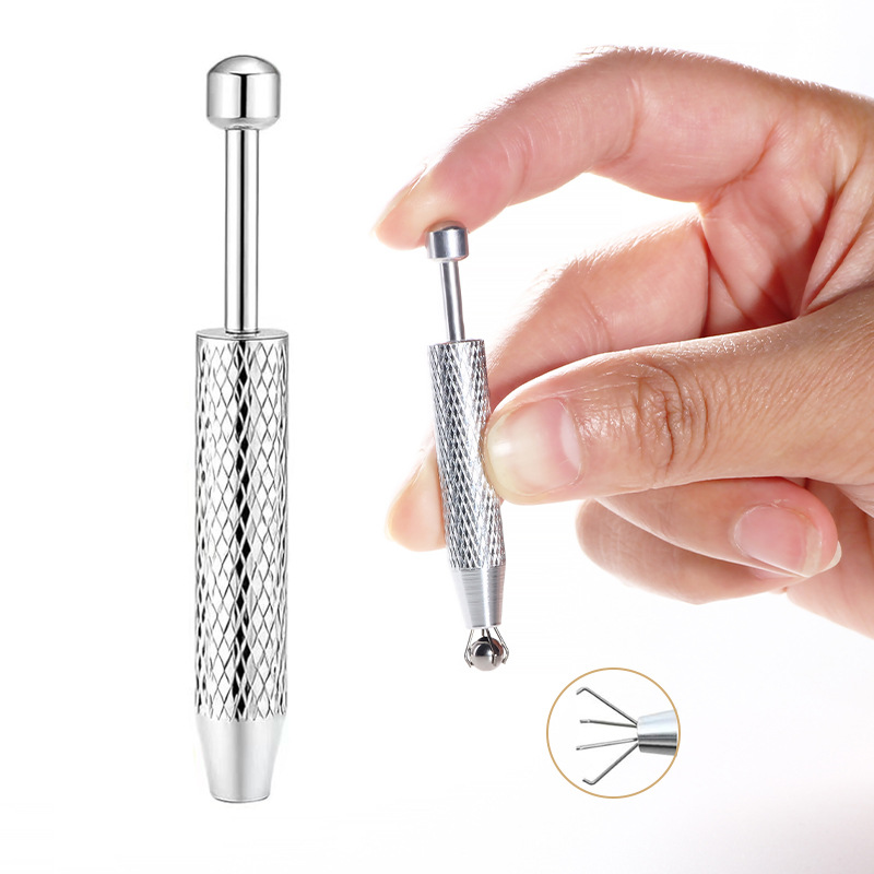 Body Jewelry Removal Tool - 1 adet Paslanmaz Çelik Delme Topu