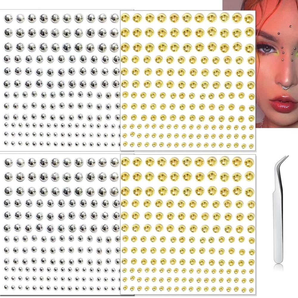 Body Jewelry Nose - 661 Adet Set Yüz Sahte Piercingleri