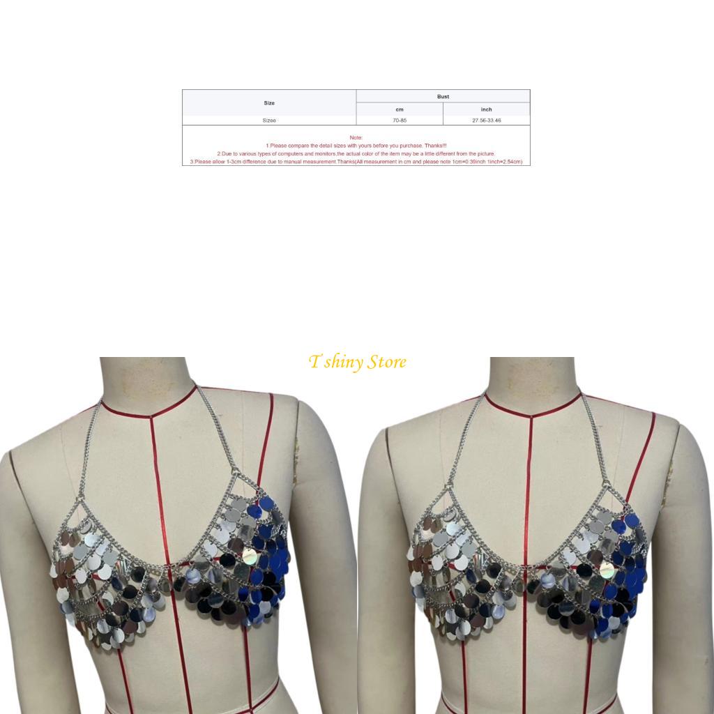 Body Jewelry Vest - N58F Festival Sapıkları Dans Uygulaması veya