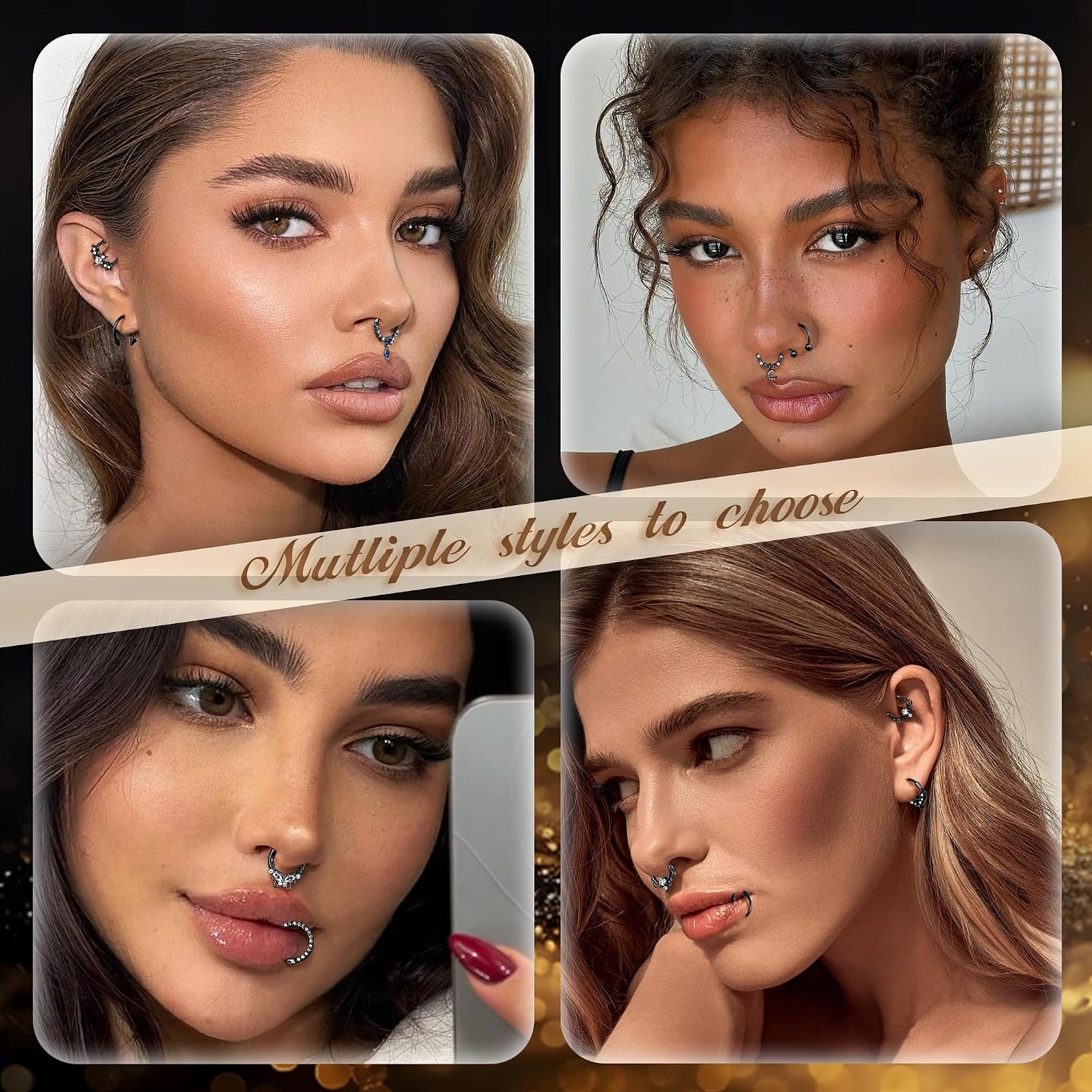 FASACCO Septum Halkaları Septu - Body Jewelry For Sensitive Skin incelemesi ve fiyatı