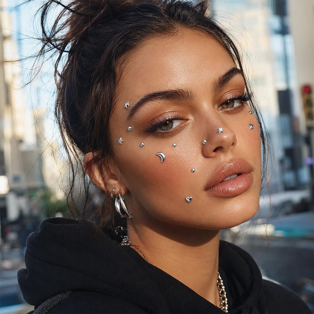 Sahte Piercing Topları Burun Ç - Body Jewelry Nose incelemesi ve fiyatı