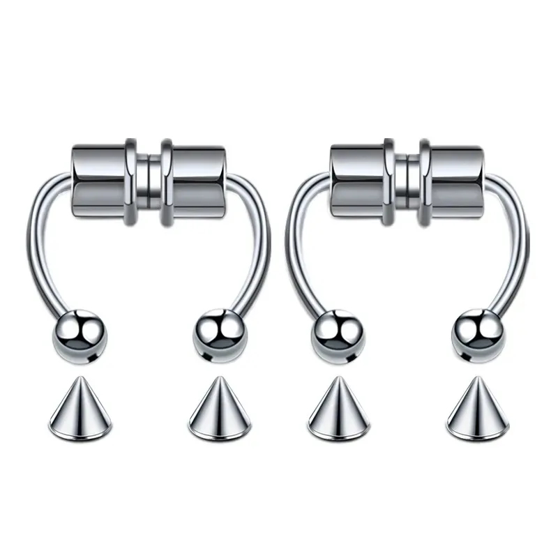 1/2/3 adet sahte manyetik buru - Body Jewelry Nose incelemesi ve fiyatı