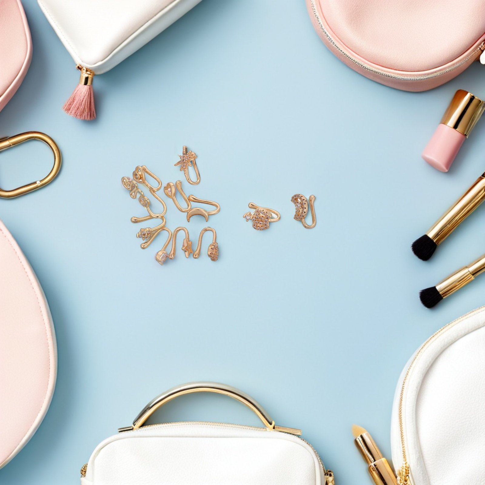 11 Parça Sahte Burun Halkası S - Body Jewelry For Sensitive Skin incelemesi ve fiyatı