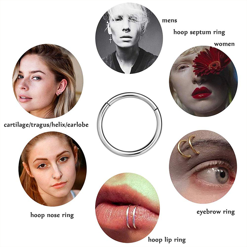 16G 316L Cerrahi Çelik Menteşe - Body Jewelry Nose incelemesi ve fiyatı