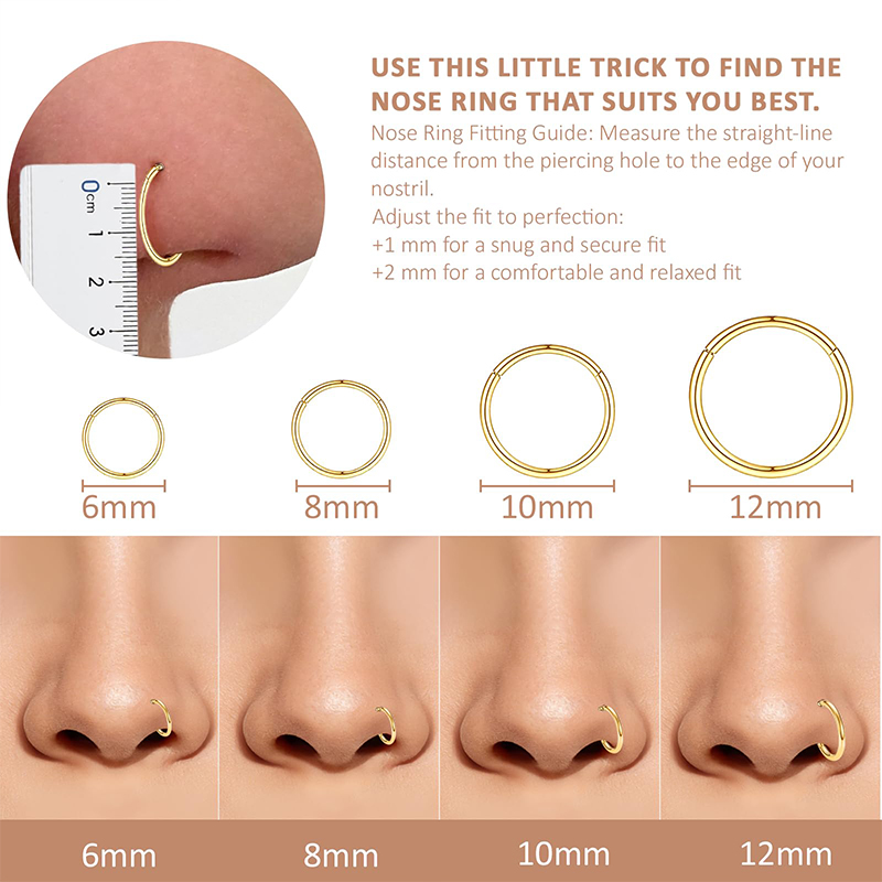 16G 316L Cerrahi Çelik Menteşe - Body Jewelry Nose incelemesi ve fiyatı