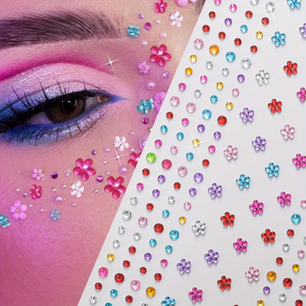 1 Yaprak Renkli Parlak Yapay E - Body Jewelry Stickers incelemesi ve fiyatı