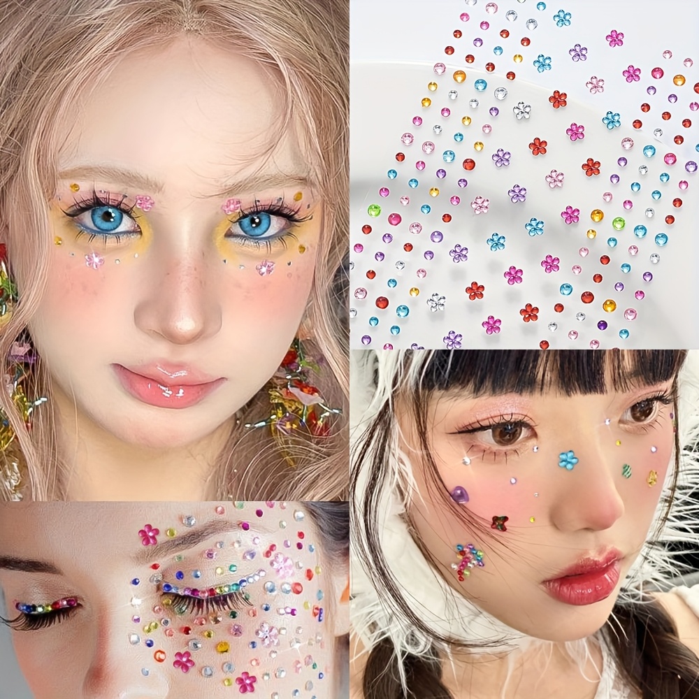1 Yaprak Renkli Parlak Yapay E - Body Jewelry Stickers incelemesi ve fiyatı
