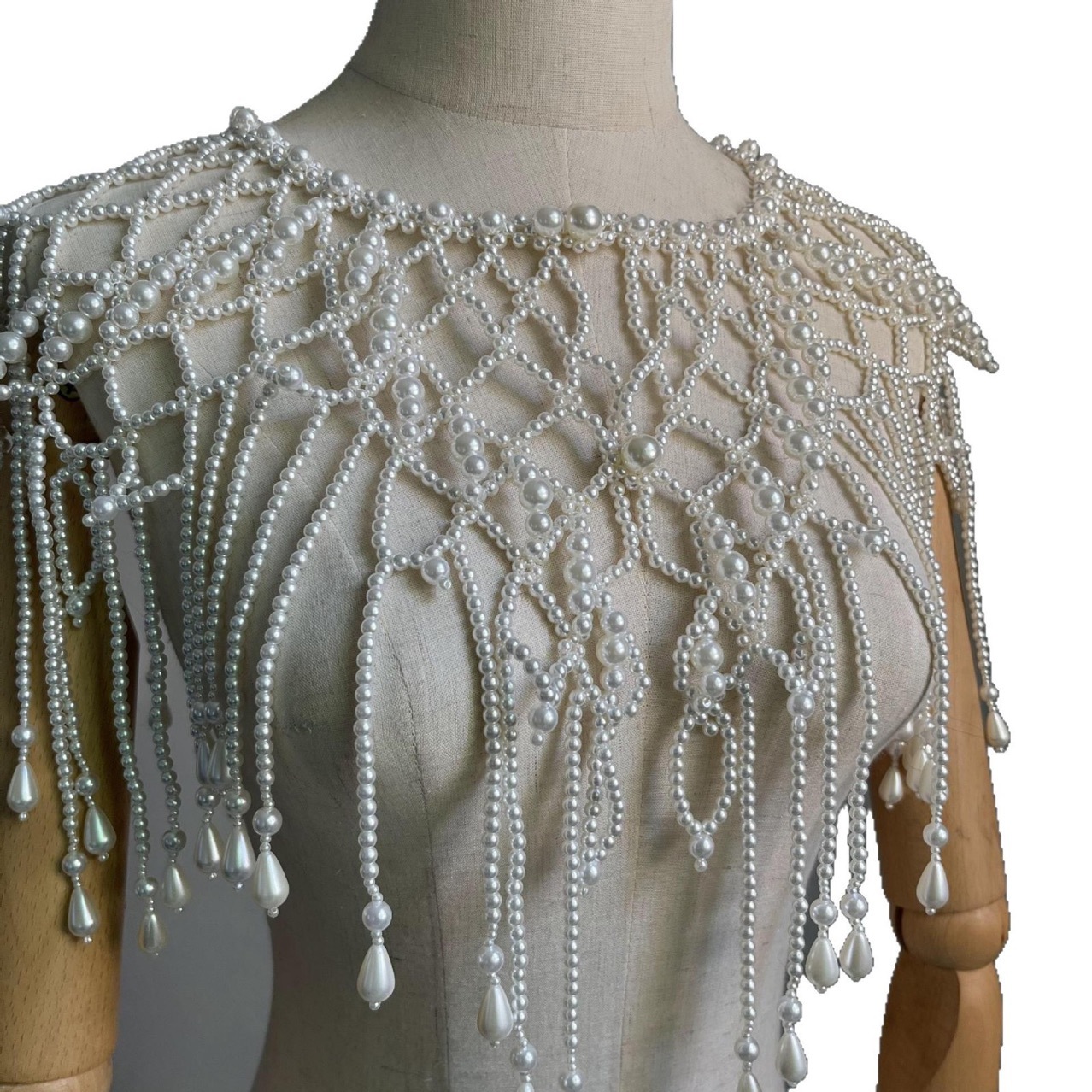El Yapımı İnci Katmanlı Vücut  - Body Jewelry Vest incelemesi ve fiyatı