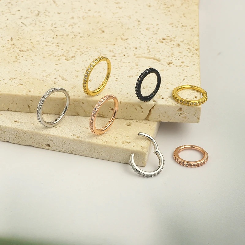 16G Şeffaf CZ Burun Halkası 31 - Body Jewelry Nose incelemesi ve fiyatı