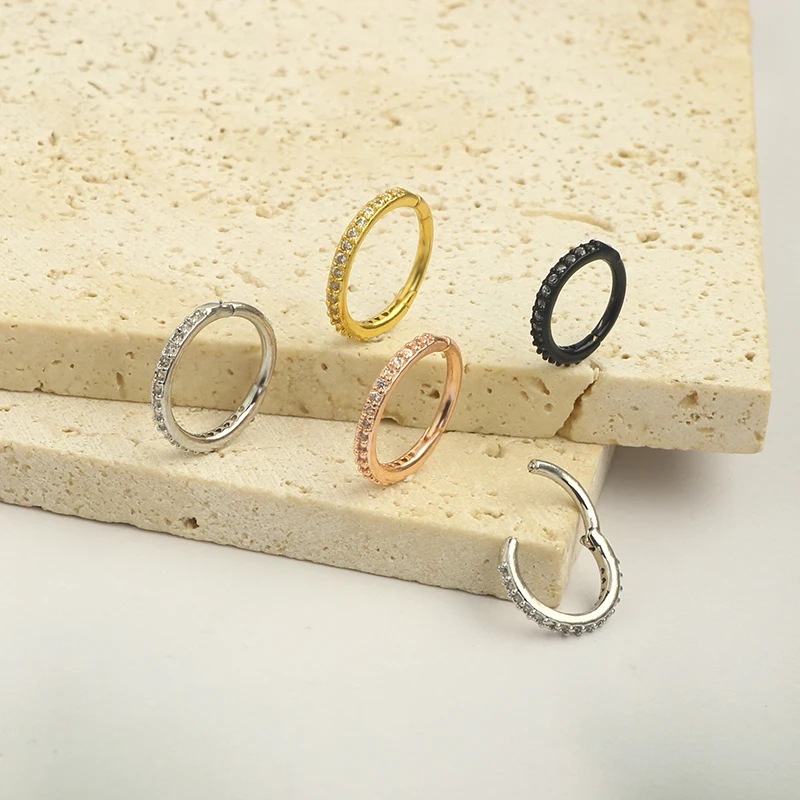 16G Şeffaf CZ Burun Halkası 31 - Body Jewelry Nose incelemesi ve fiyatı