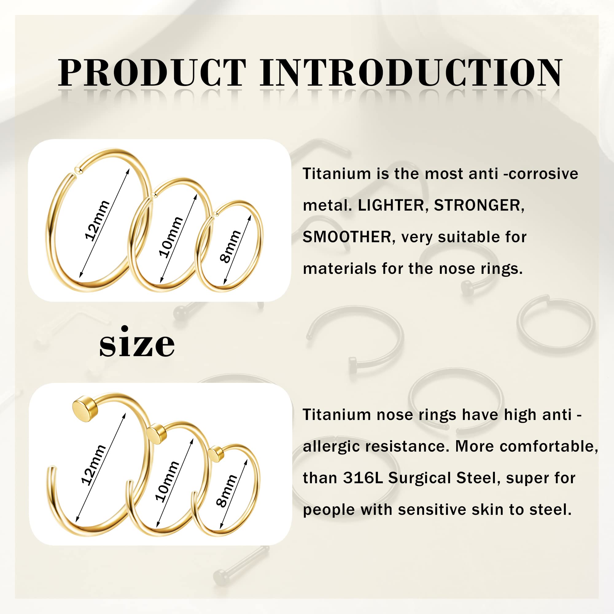 1 adet/18 adet hipoalerjenik b - Body Jewelry For Sensitive Skin incelemesi ve fiyatı