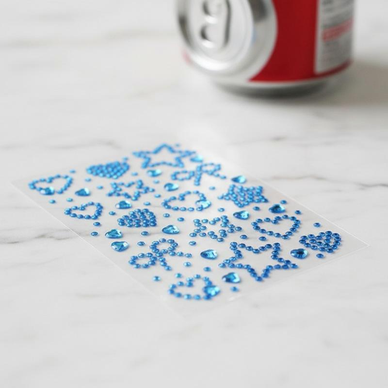 1 sayfalık renkli kendinden ya - Body Jewelry Stickers incelemesi ve fiyatı