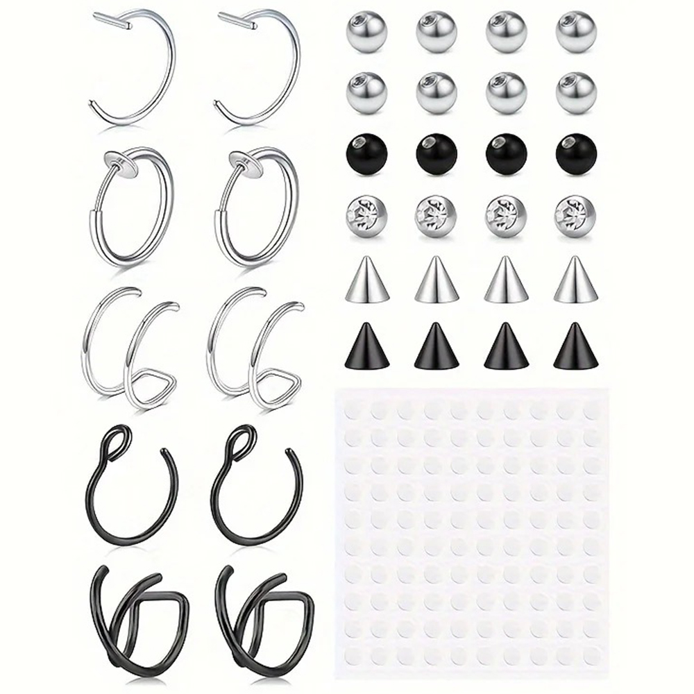 Sahte Piercingler Sahte Dudak  - Body Jewelry Nose incelemesi ve fiyatı