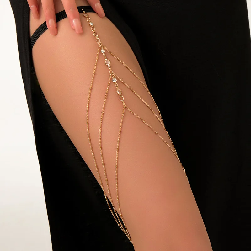 Moda Yaz Bohemian Uyluk Zincir - Body Jewelry Types incelemesi ve fiyatı
