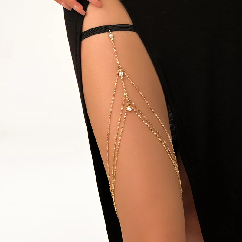 Moda Yaz Bohemian Uyluk Zincir - Body Jewelry Types incelemesi ve fiyatı