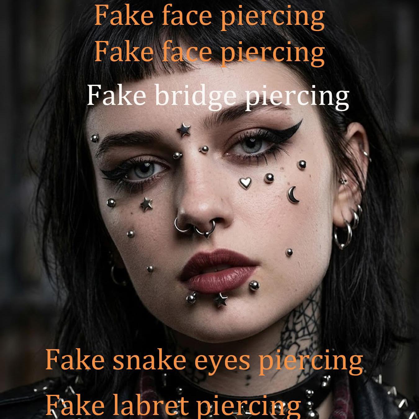 Sahte Piercing Topları Burun Ç - Body Jewelry Nose incelemesi ve fiyatı