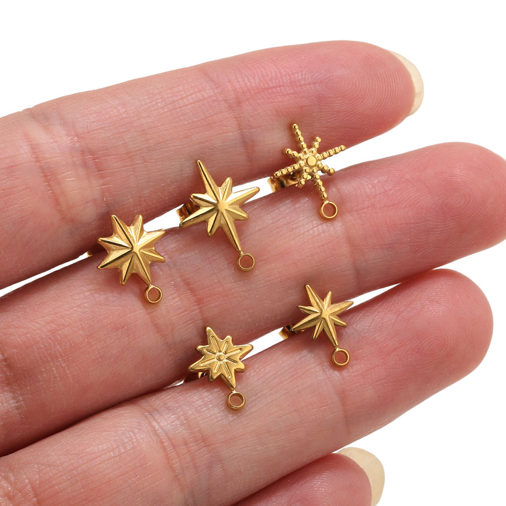 6 adet Paslanmaz Çelik Yıldız  - Body Jewelry incelemesi ve fiyatı