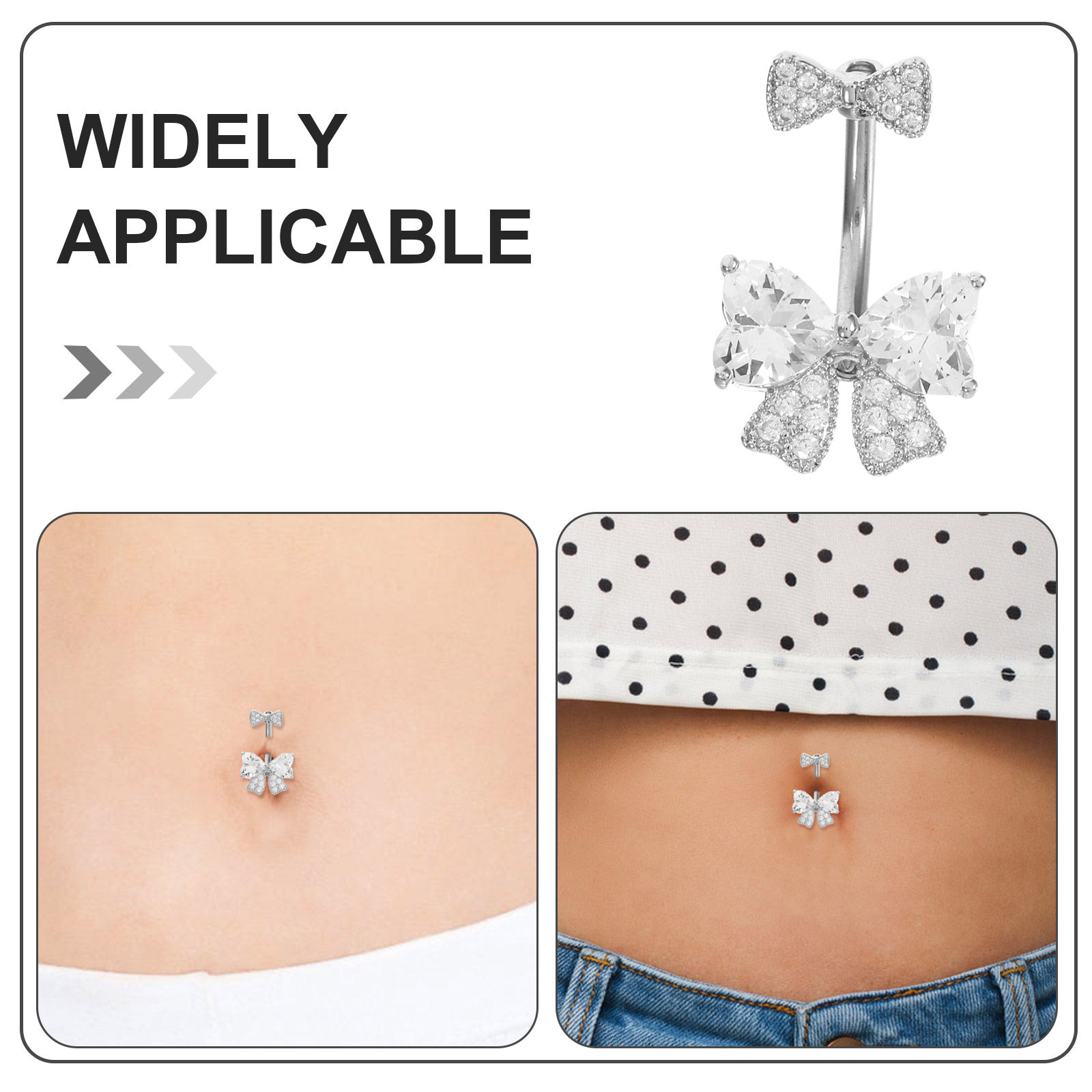 Kadınlar için Paslanmaz Çelik  - Body Jewelry For Sensitive Skin incelemesi ve fiyatı