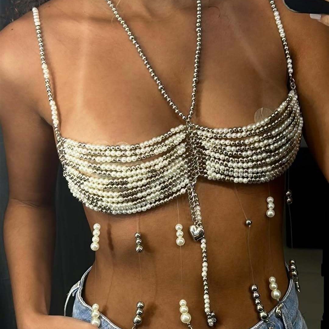 2025 Lüks Tasarım Halter Yelek - Body Jewelry Vest incelemesi ve fiyatı