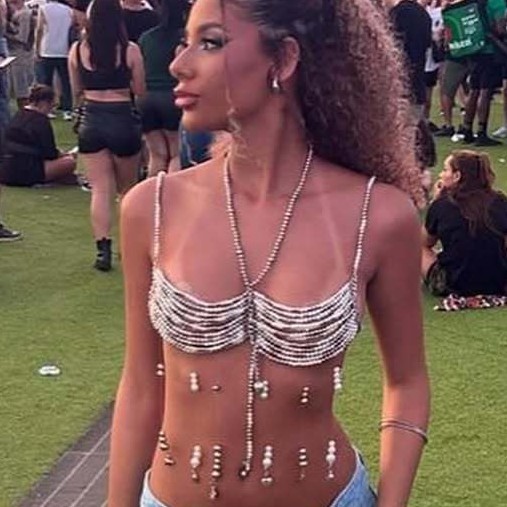 2025 Lüks Tasarım Halter Yelek - Body Jewelry Vest incelemesi ve fiyatı