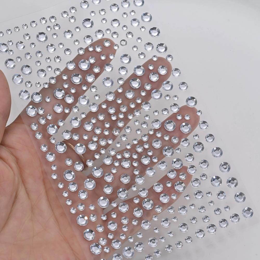 1 sayfa gümüş-beyaz parıltılı  - Body Jewelry Stickers incelemesi ve fiyatı