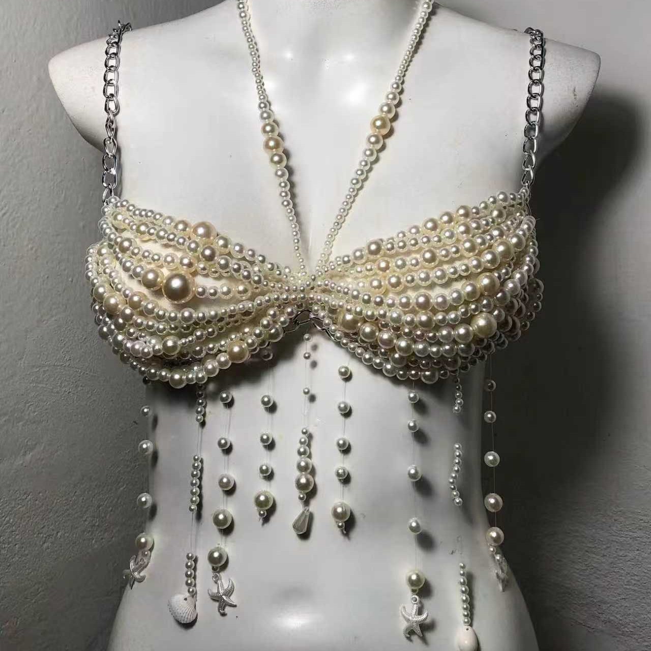 Yaz Kadın Zincir Korse Camiş E - Body Jewelry Vest incelemesi ve fiyatı