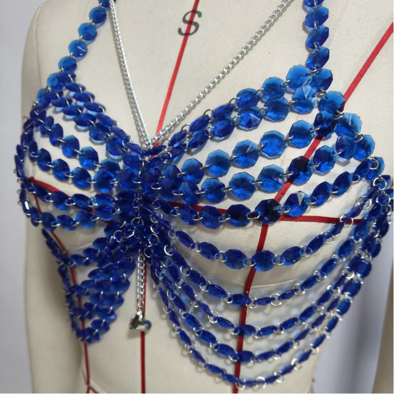 Kadın Vücut Göğüs Zinciri Moda - Body Jewelry Vest incelemesi ve fiyatı