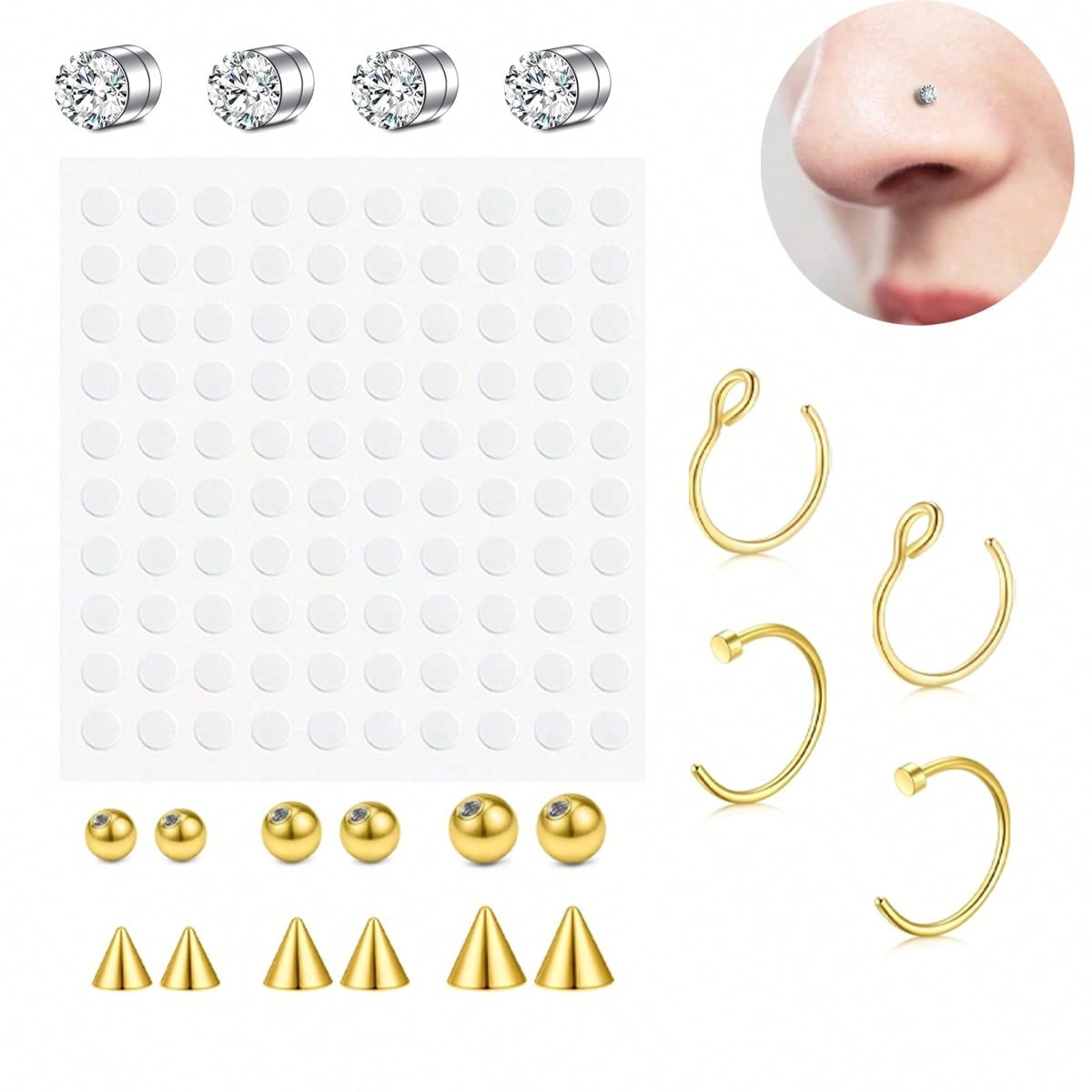 Kadınlar İçin Sahte Burun Halk - Body Jewelry Nose incelemesi ve fiyatı