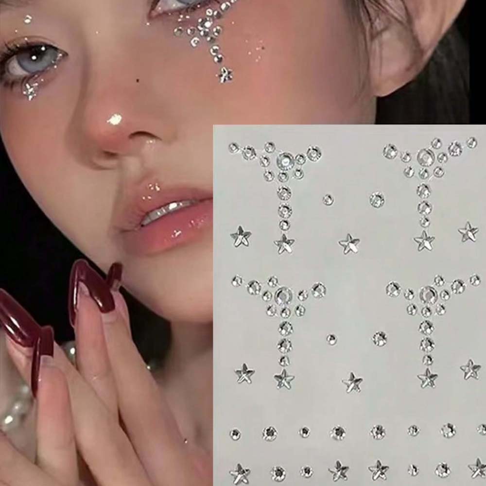 Yüz ve Vücut Taşlı Çıkartmalar - Body Jewelry Stickers incelemesi ve fiyatı