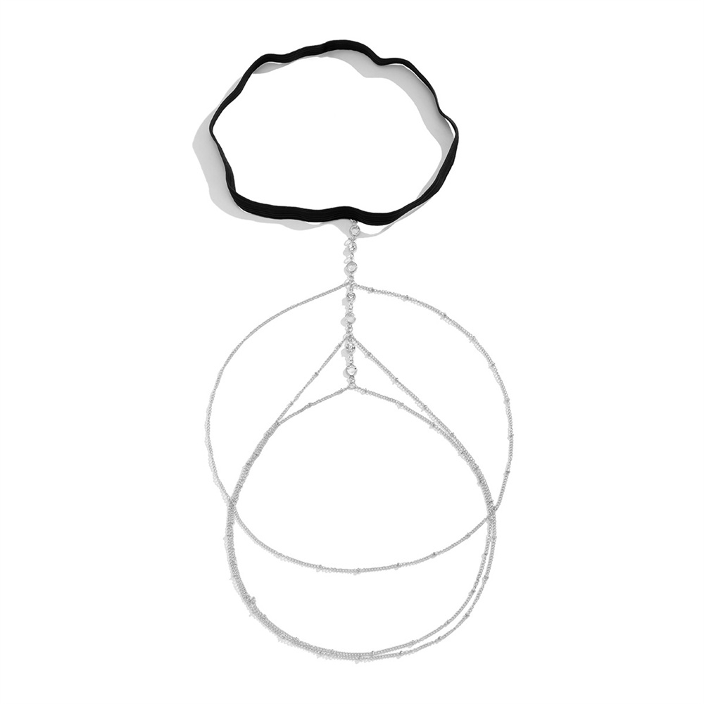 Boho elastik bant kristal baca - Body Jewelry Types incelemesi ve fiyatı