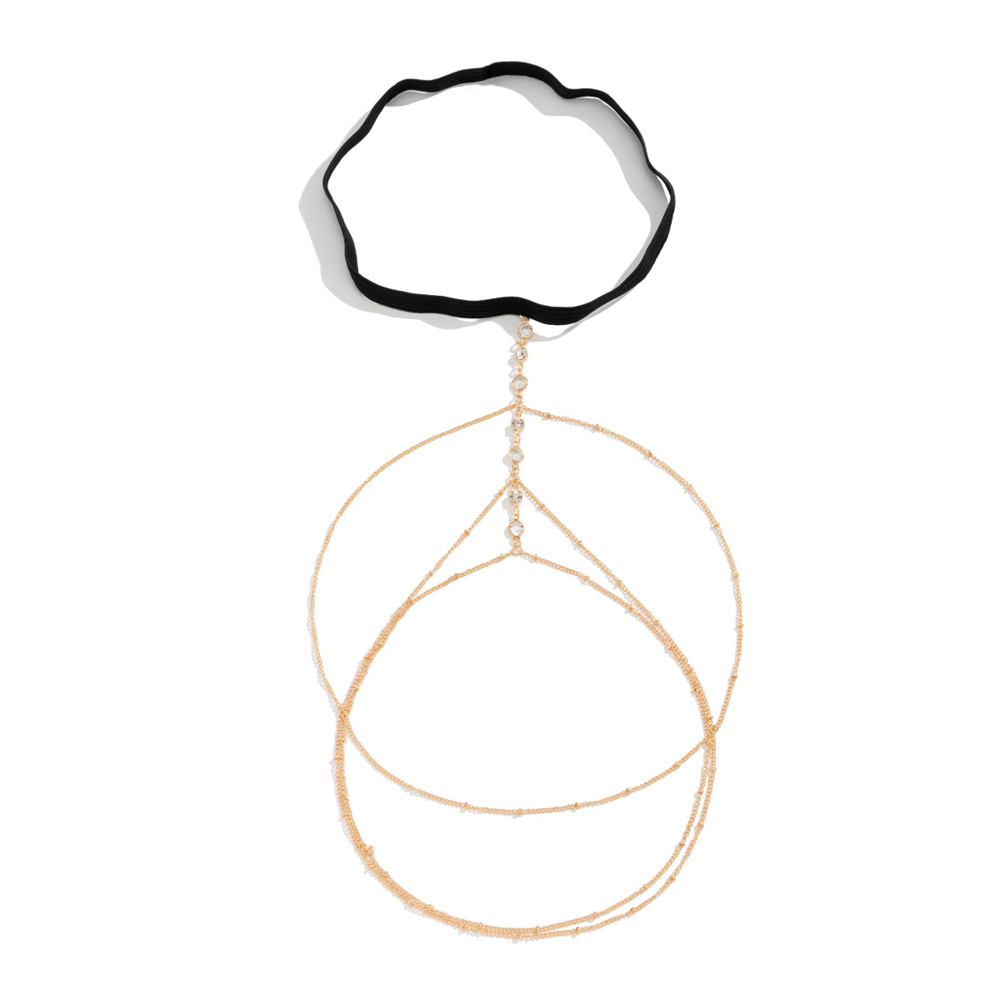 Boho elastik bant kristal baca - Body Jewelry Types incelemesi ve fiyatı