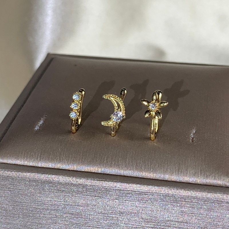3 parçalı retro hafif lüks bur - Body Jewelry Nose incelemesi ve fiyatı
