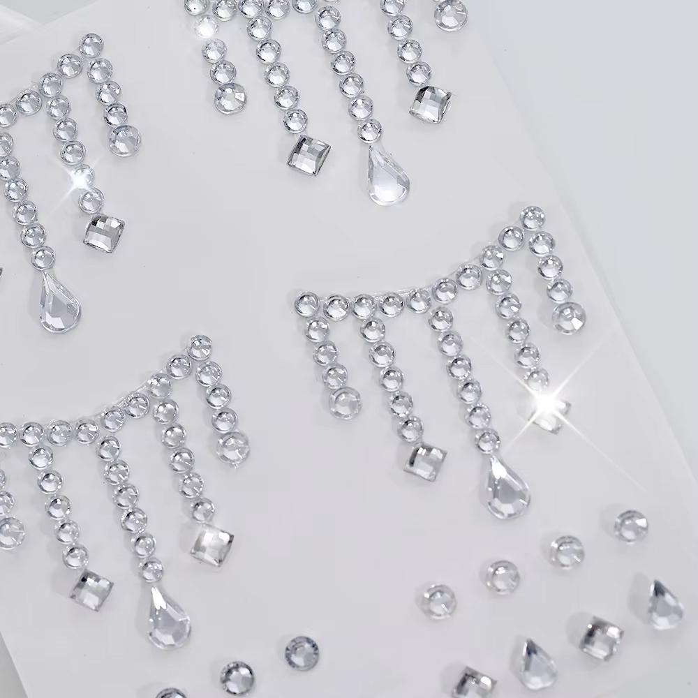 1/5 Yaprak Yüz Mücevherleri Çı - Body Jewelry Stickers incelemesi ve fiyatı