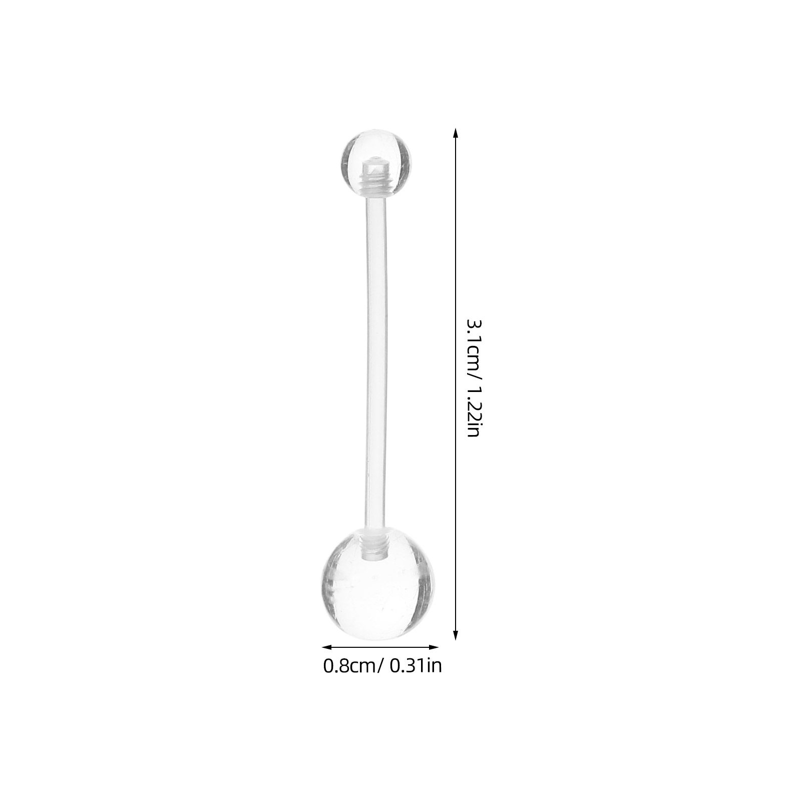 16 Adet Esnek Şeffaf Göbek Del - Body Jewelry For Sensitive Skin incelemesi ve fiyatı