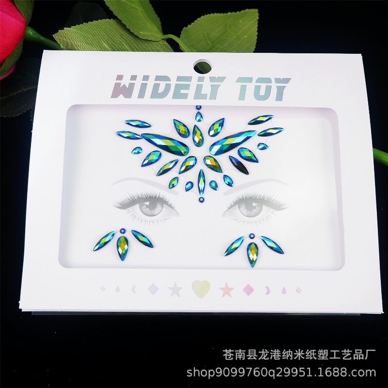 Köpüklü Akrilik Yapay Elmas Yü - Body Jewelry Stickers incelemesi ve fiyatı